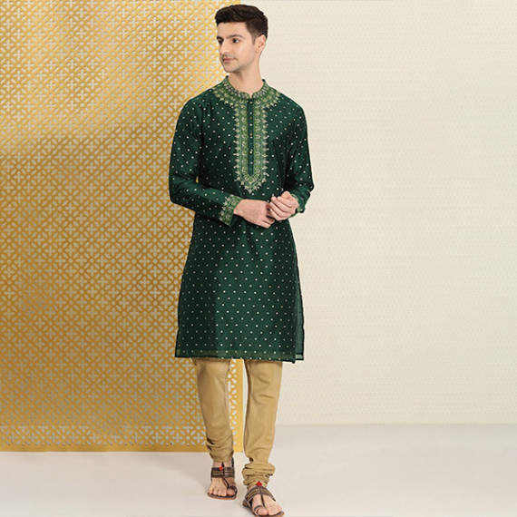 https://www.zestystyles.in/products/men-green-gold-toned-ethnic-motifs-embroidered-thread-work-jashn-kurta