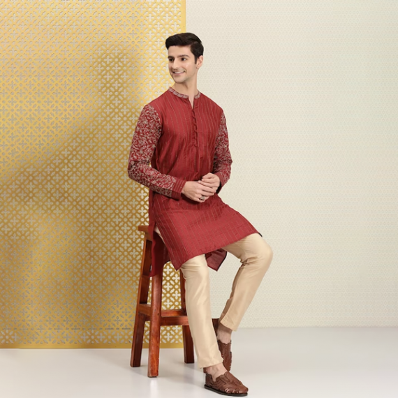 https://www.zestystyles.in/products/men-red-gold-toned-ethnic-motifs-printed-thread-work-kurta