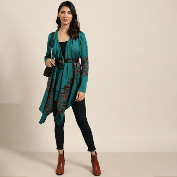 https://www.zestystyles.in/products/women-teal-green-black-geometric-patterned-longline-waterfall-shrug