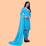 Women Linen Unstitched Dress Material