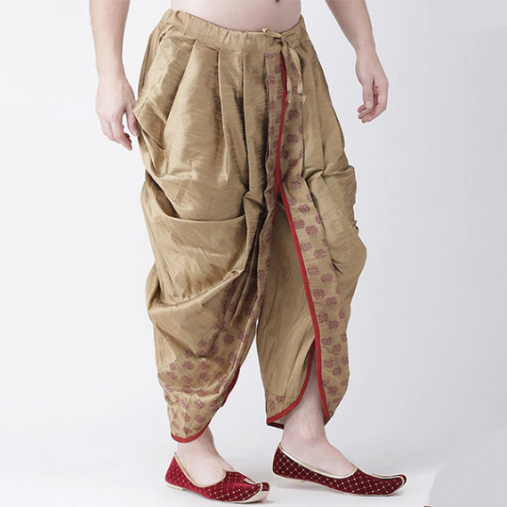 https://www.zestystyles.in/products/men-beige-red-printed-dupion-silk-dhoti-pants